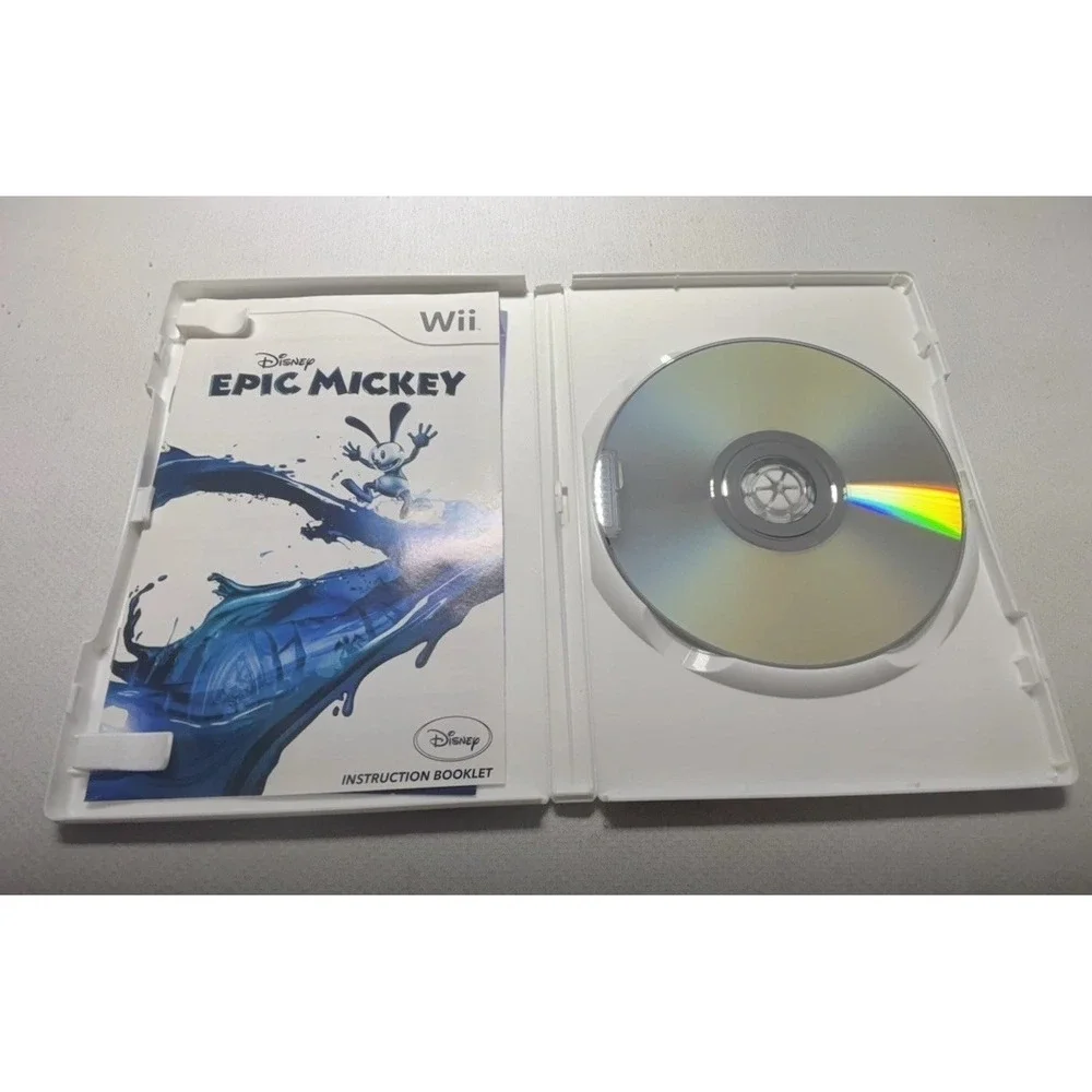 Disney Epic Mickey Wii Paintbrush Nunchuck Bundle